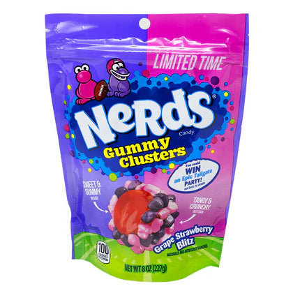 Nerds Gummy Clusters Grape Strawberry Blitz