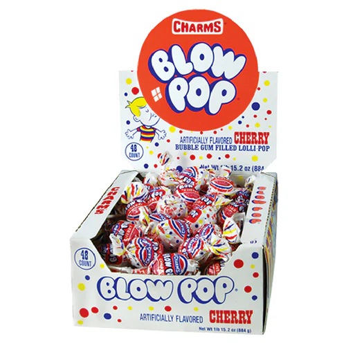 Charms Blow Pop Cherry