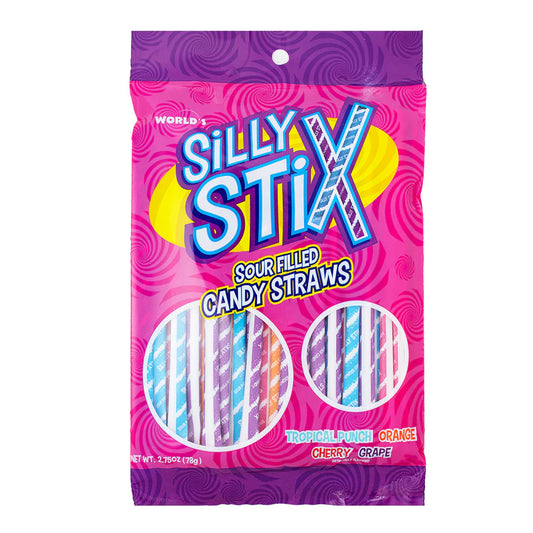 World Silly Stix Straws